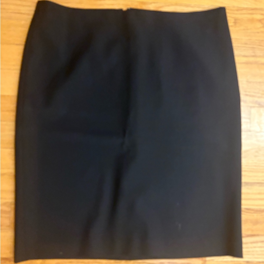 Talbots Classic Black wool blend Pencil Skirt, 12P
